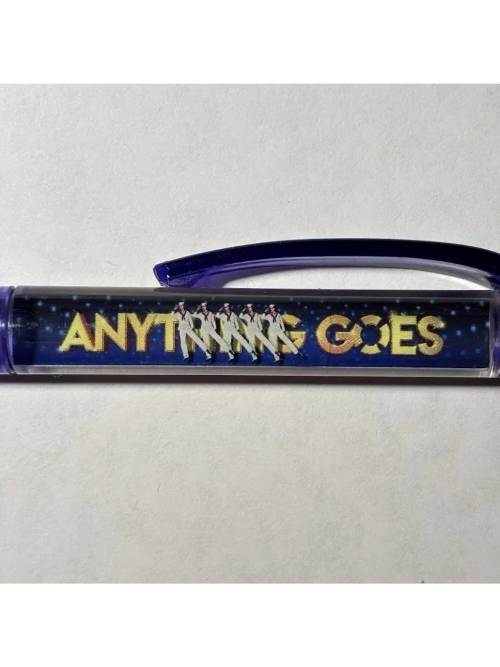 Anything Goes Floaty Pen Musical Theater Broadway Show Dancing Sailors Ship